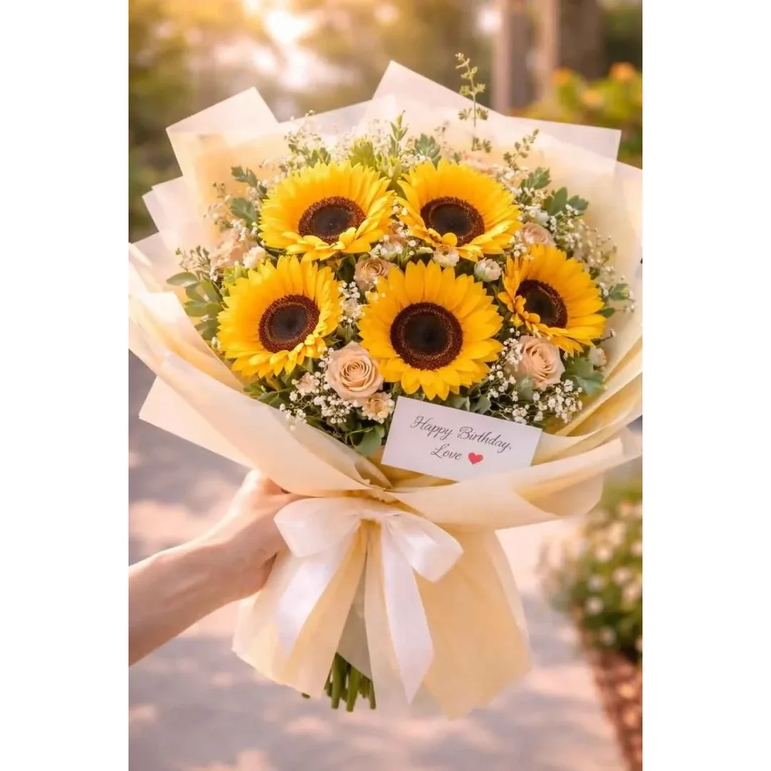 Custom Made Birthday Flower